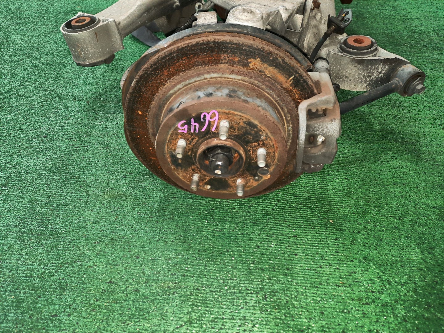 Балка задняя NISSAN SKYLINE HV35 VQ30DD 6645 4 ракурс