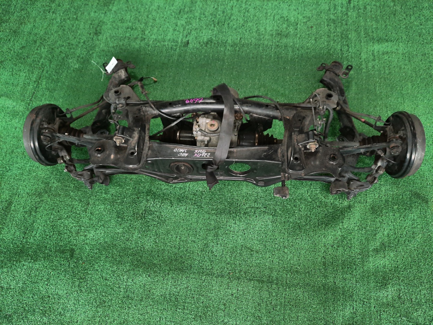 Балка задняя TOYOTA COROLLA ZZE124 1ZZ-FE 6649 2 ракурс
