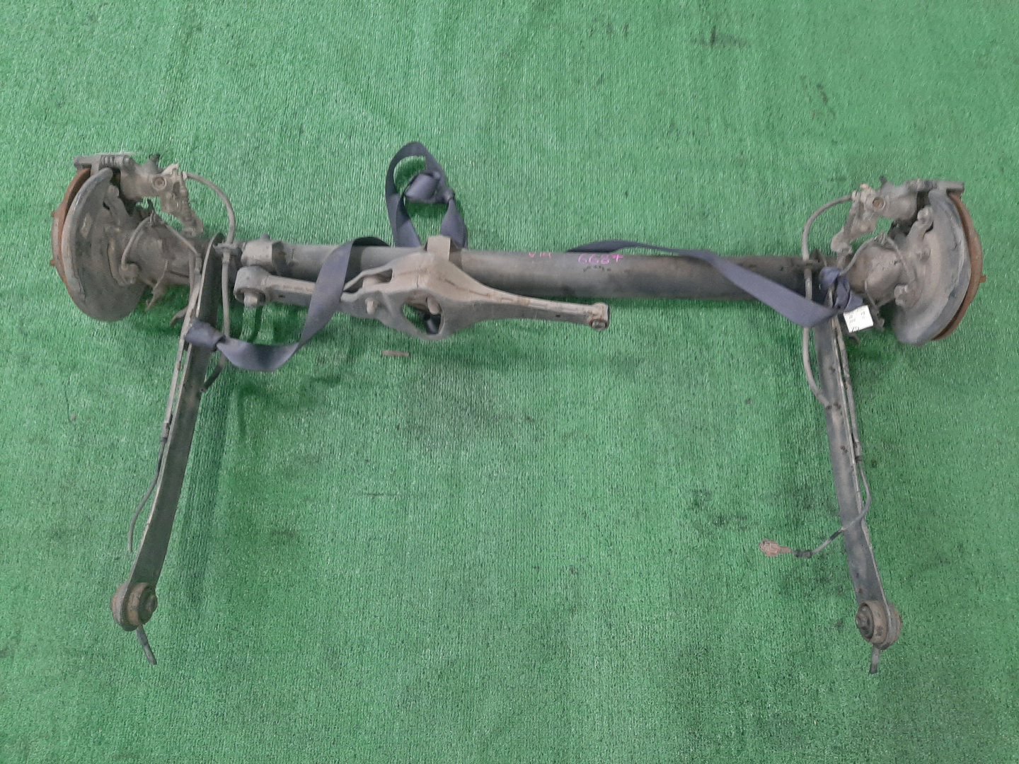 Балка задняя NISSAN BLUEBIRD HU14 SR20DE 6687 1 ракурс