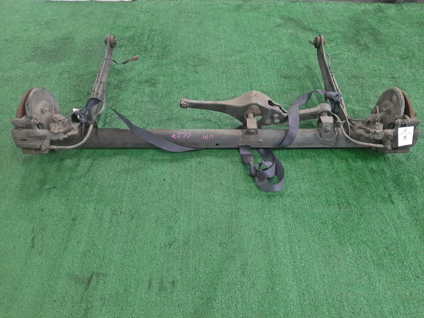 Балка задняя NISSAN BLUEBIRD HU14 SR20DE 6687 2 ракурс