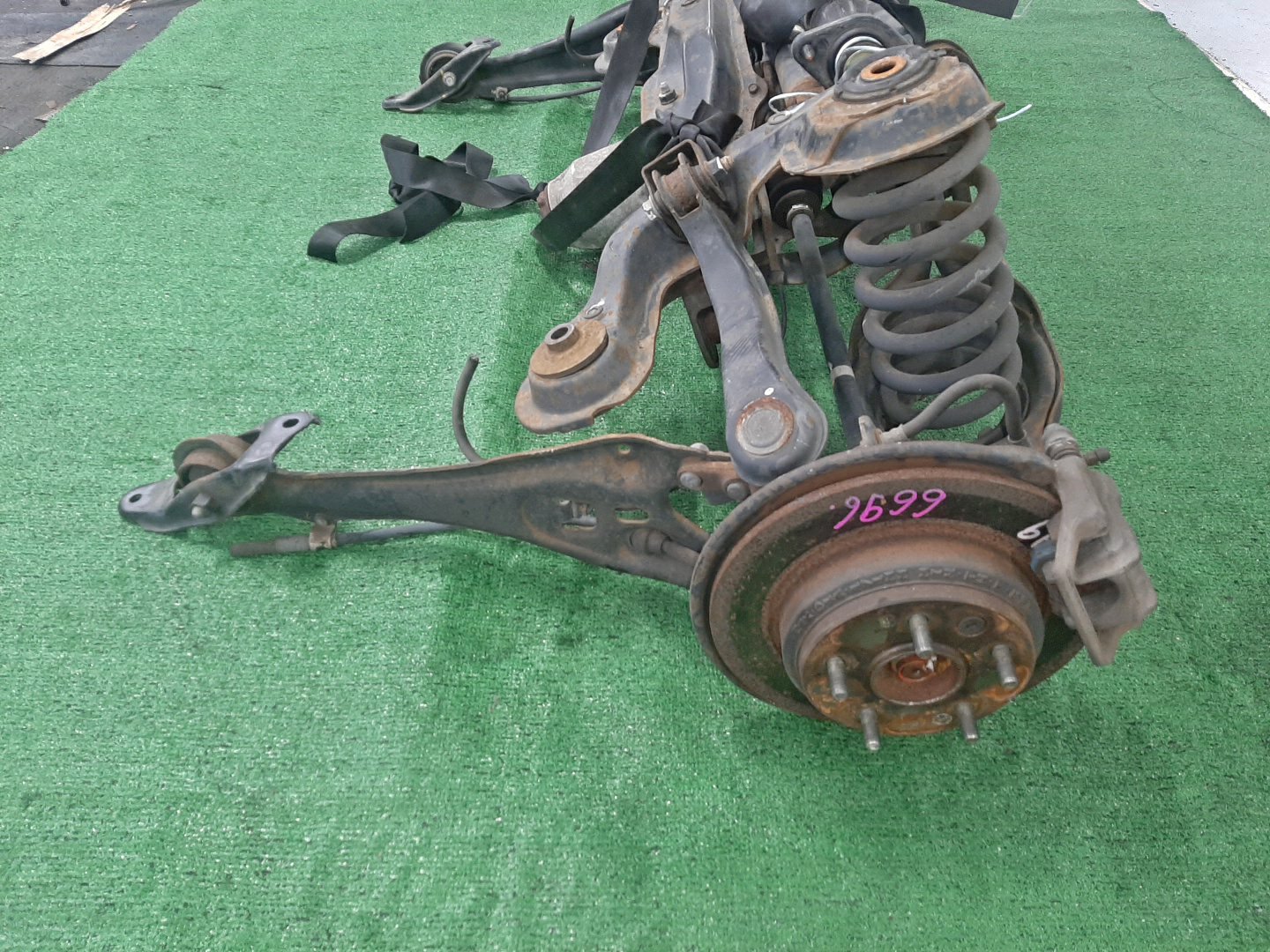 Балка задняя HONDA ODYSSEY RA9 J30A 6696 5 ракурс