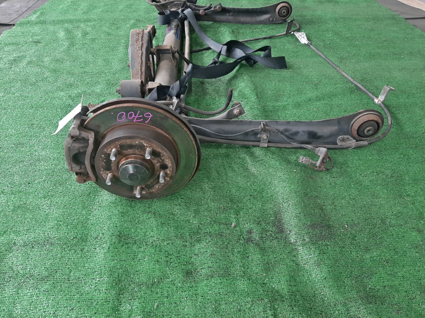 Балка задняя NISSAN PRIMERA TP12 QR20DE 6700 5 ракурс