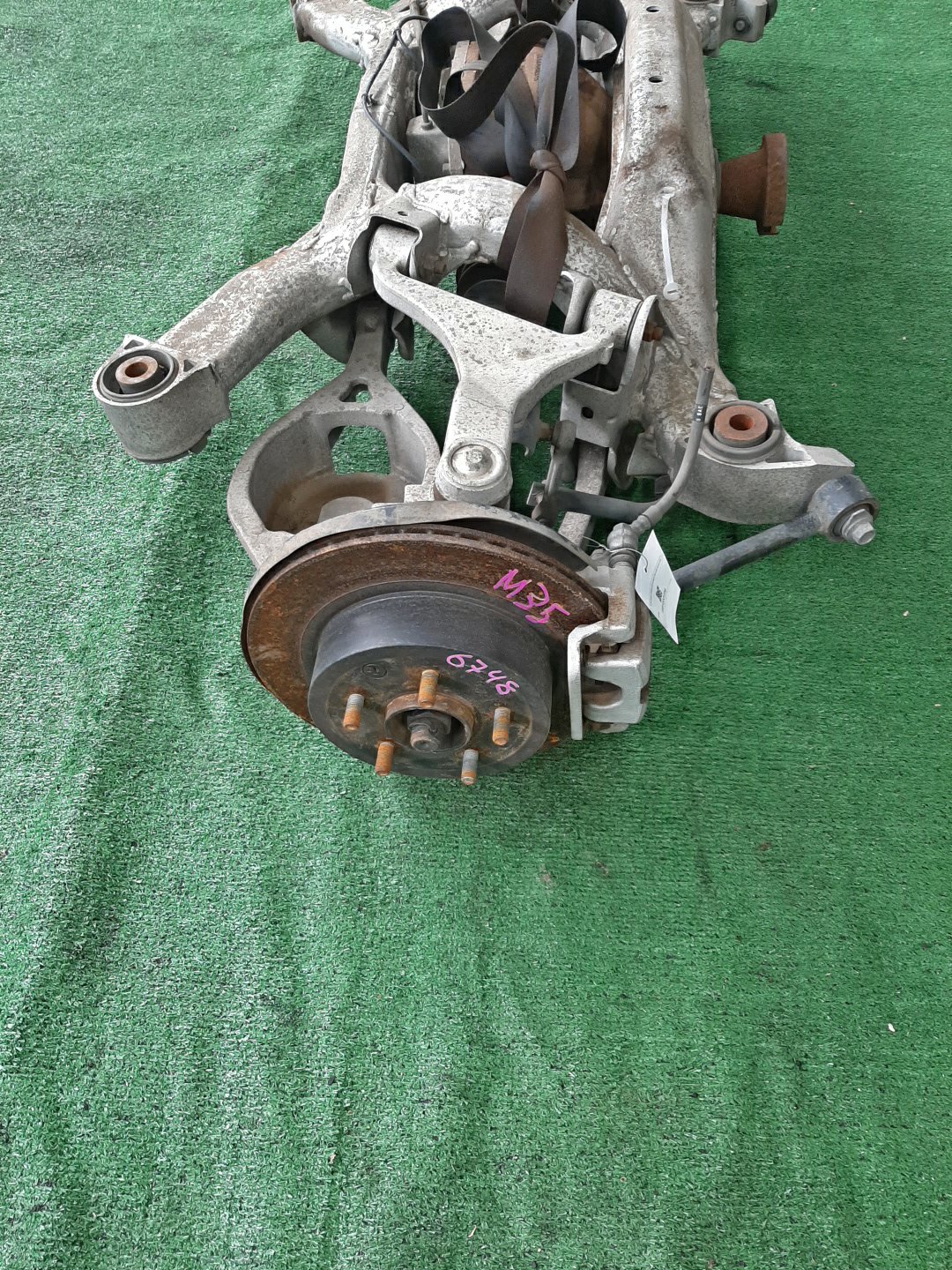 Балка задняя NISSAN STAGEA M35 VQ25DD 6748 3 ракурс