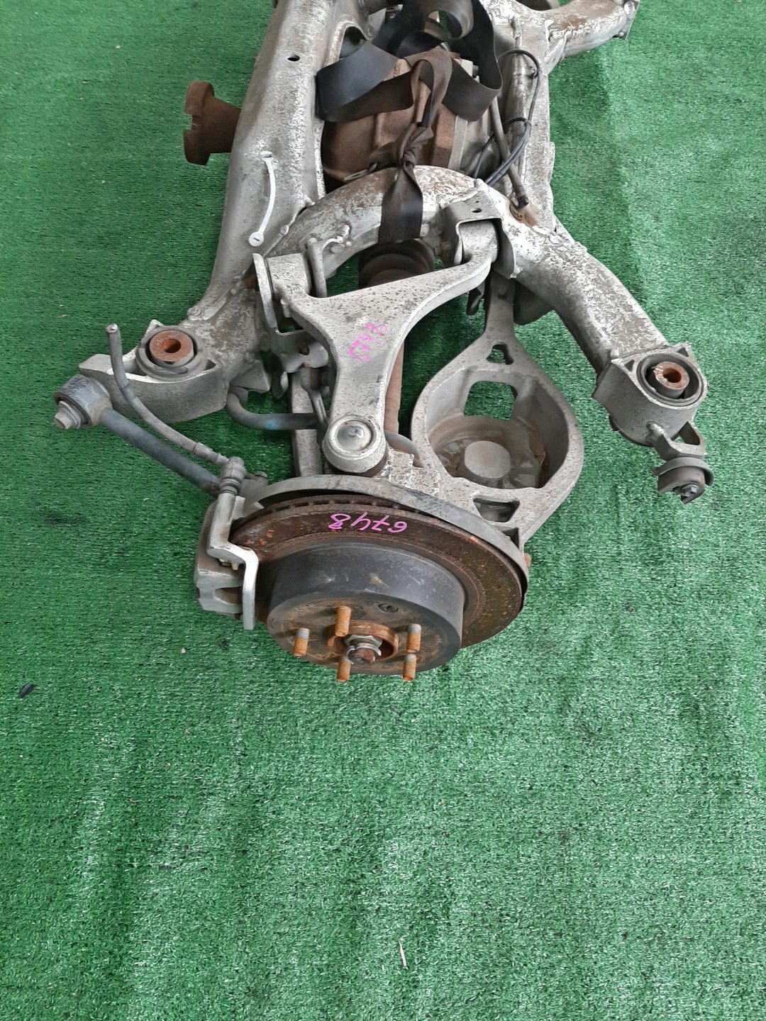 Балка задняя NISSAN STAGEA M35 VQ25DD 6748 4 ракурс