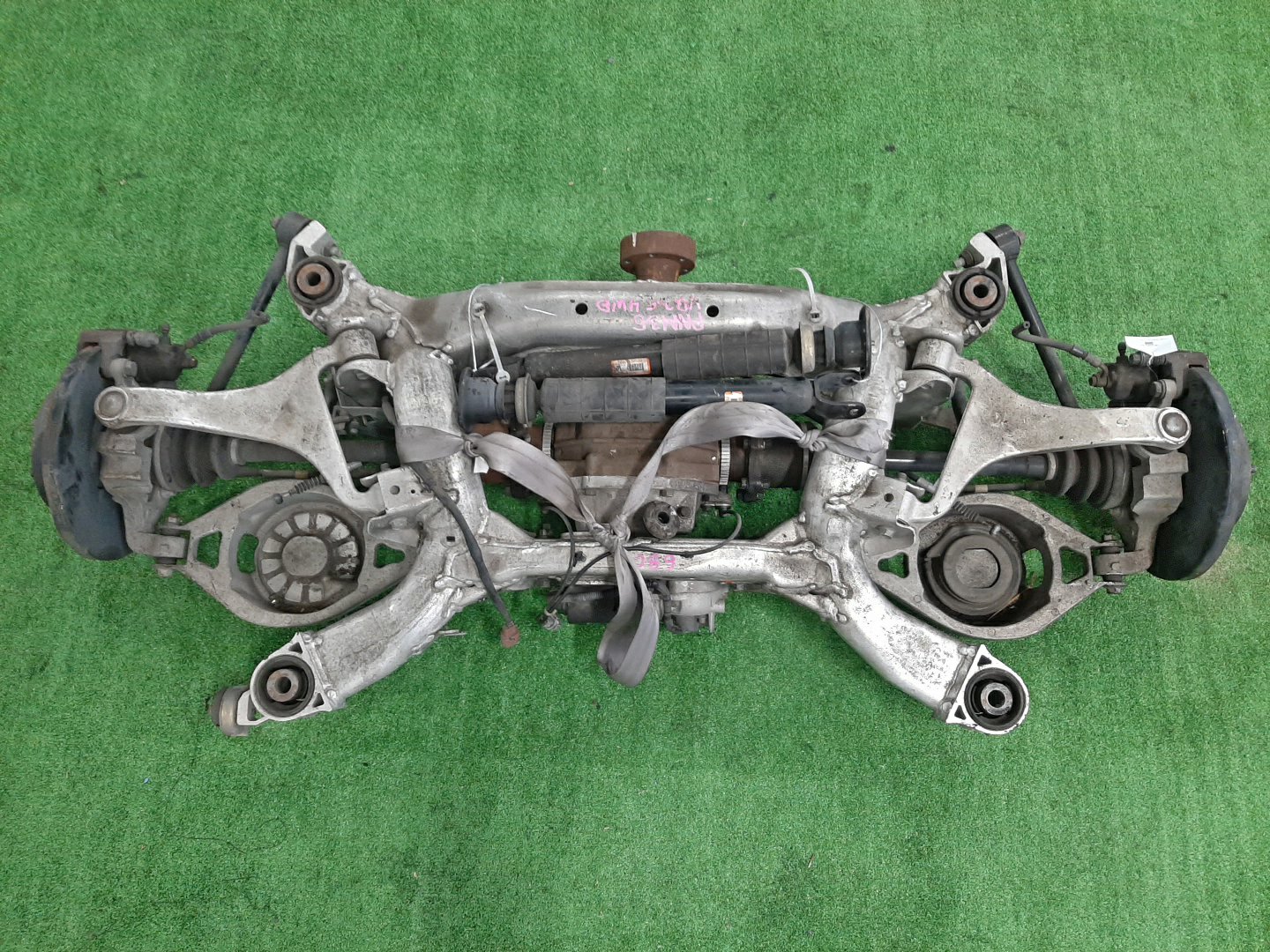 Балка задняя NISSAN STAGEA PNM35 VQ35DE 6808 2 ракурс