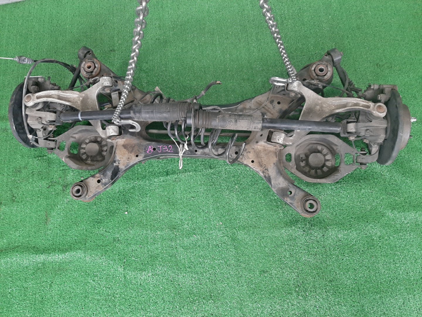 Балка задняя NISSAN TEANA J32 VQ25DE 6844 4 ракурс