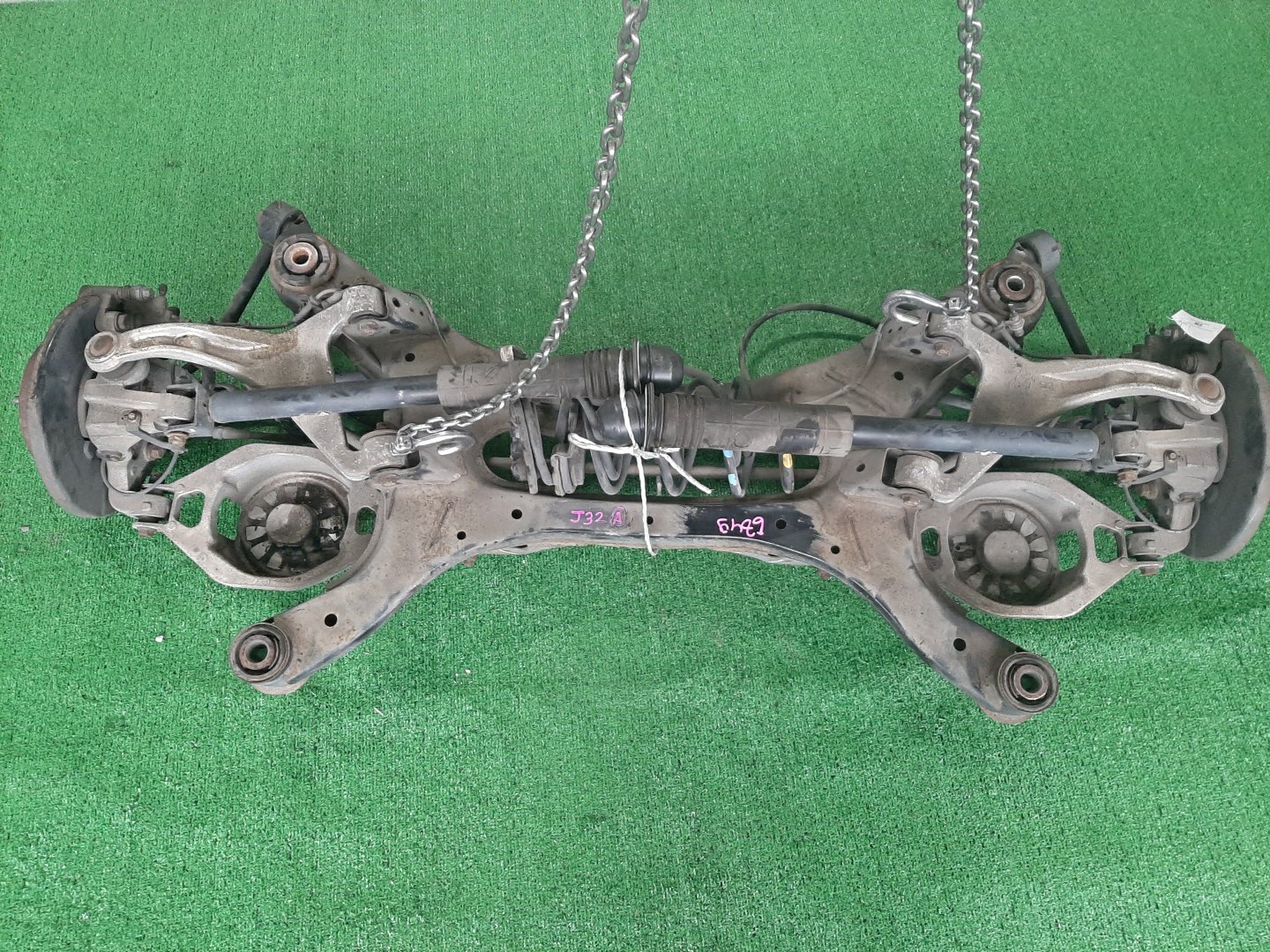 Балка задняя NISSAN TEANA J32 VQ25DE 6849 4 ракурс