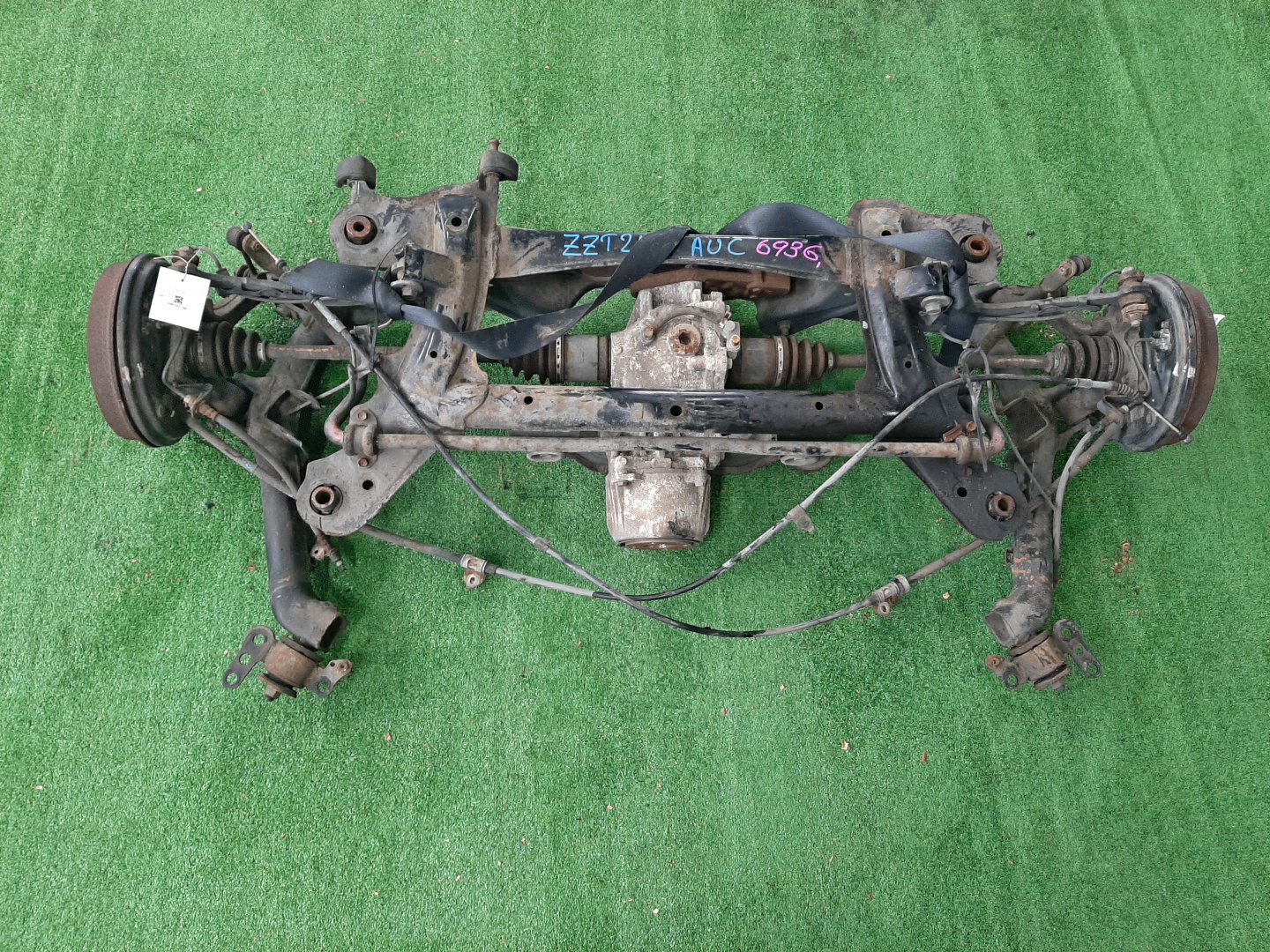 Балка задняя TOYOTA ALLION ZZT245 1ZZ-FE 6936 2 ракурс