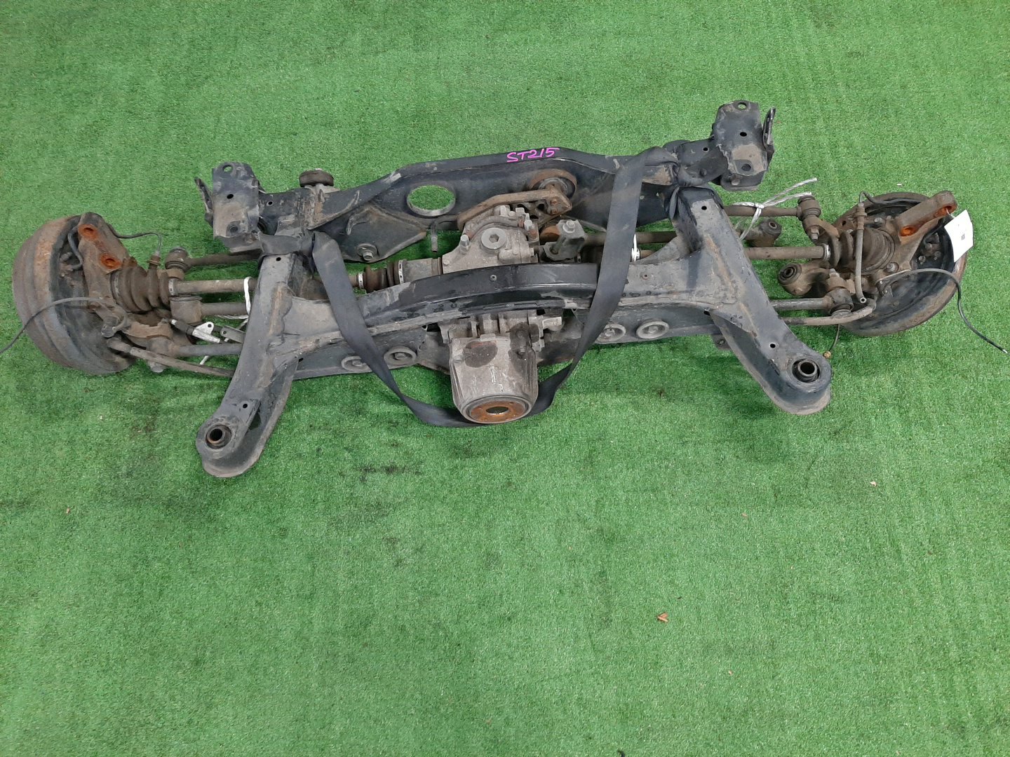 Балка задняя TOYOTA CALDINA ST215G 3S-FE 6969 1 ракурс