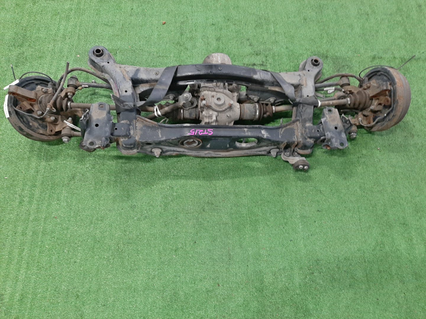 Балка задняя TOYOTA CALDINA ST215G 3S-FE 6969 2 ракурс