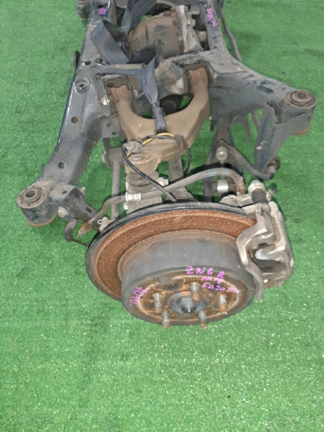 Балка задняя TOYOTA GT86 ZN6 FA20D 7010 5 ракурс