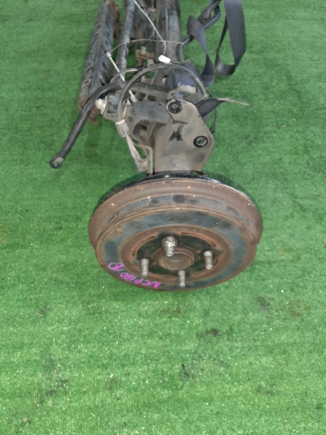 Балка задняя TOYOTA PROBOX NCP160V 1NZ-FE 7015 3 ракурс
