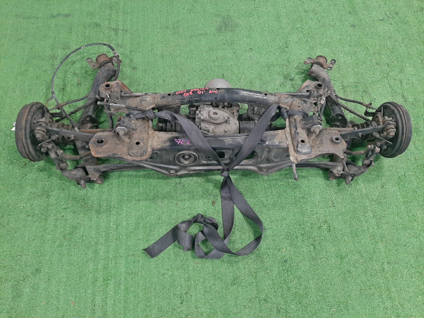 Балка задняя TOYOTA COROLLA NZE124 1NZ-FE 7027 2 ракурс