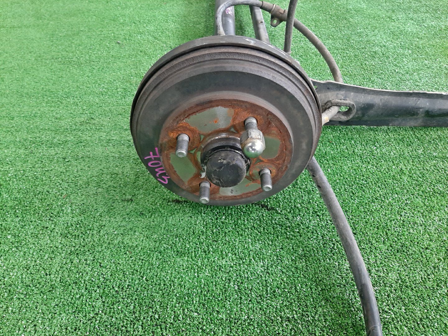 Балка задняя TOYOTA CORSA, TERCEL, COROLLA II, CYNOS EL51, EL53, EL52 4E-FE, 5E-FE, 5E-FHE 7043 4 ракурс