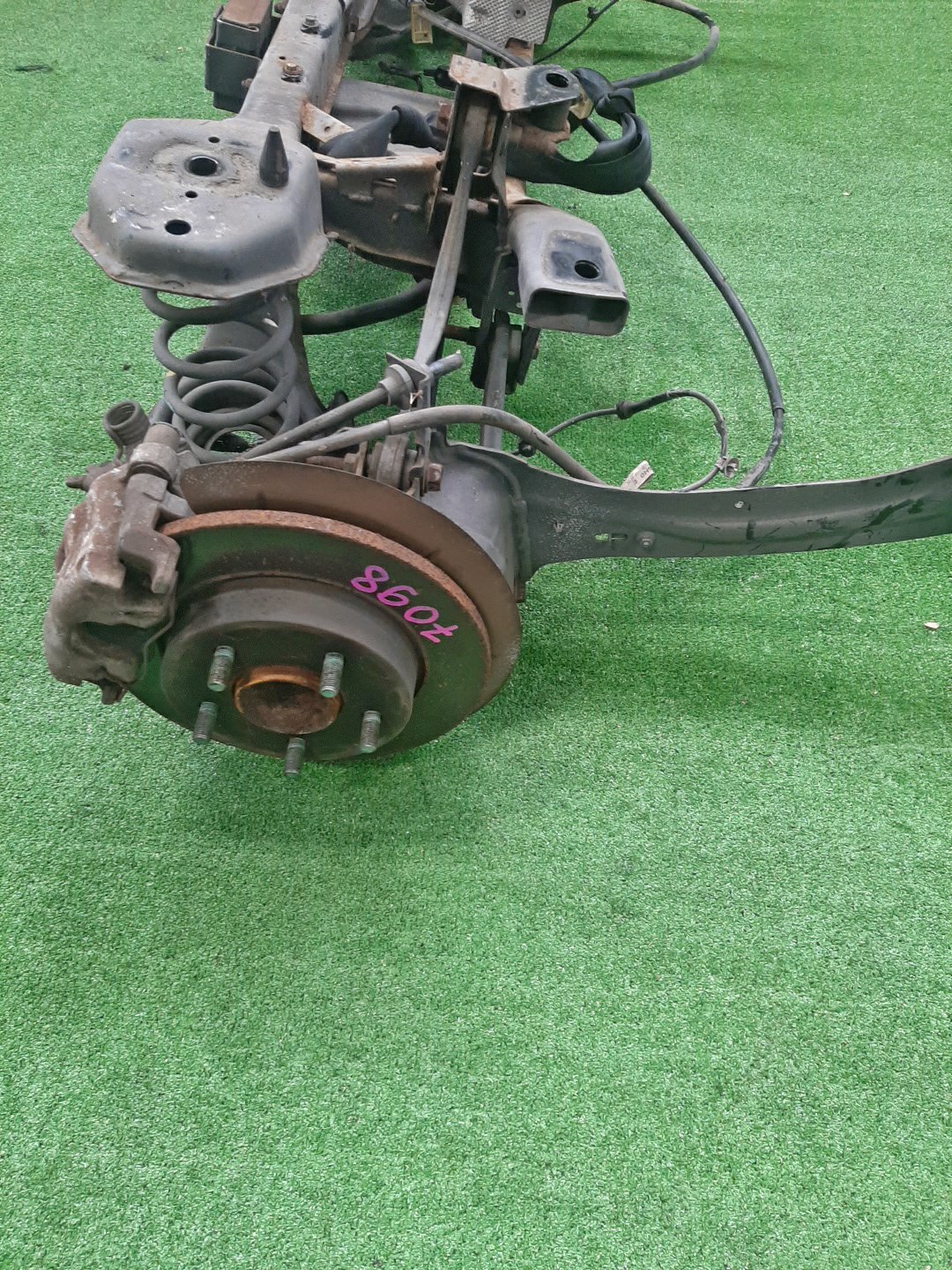 Балка задняя MAZDA AXELA BK5P ZY-VE 7098 4 ракурс
