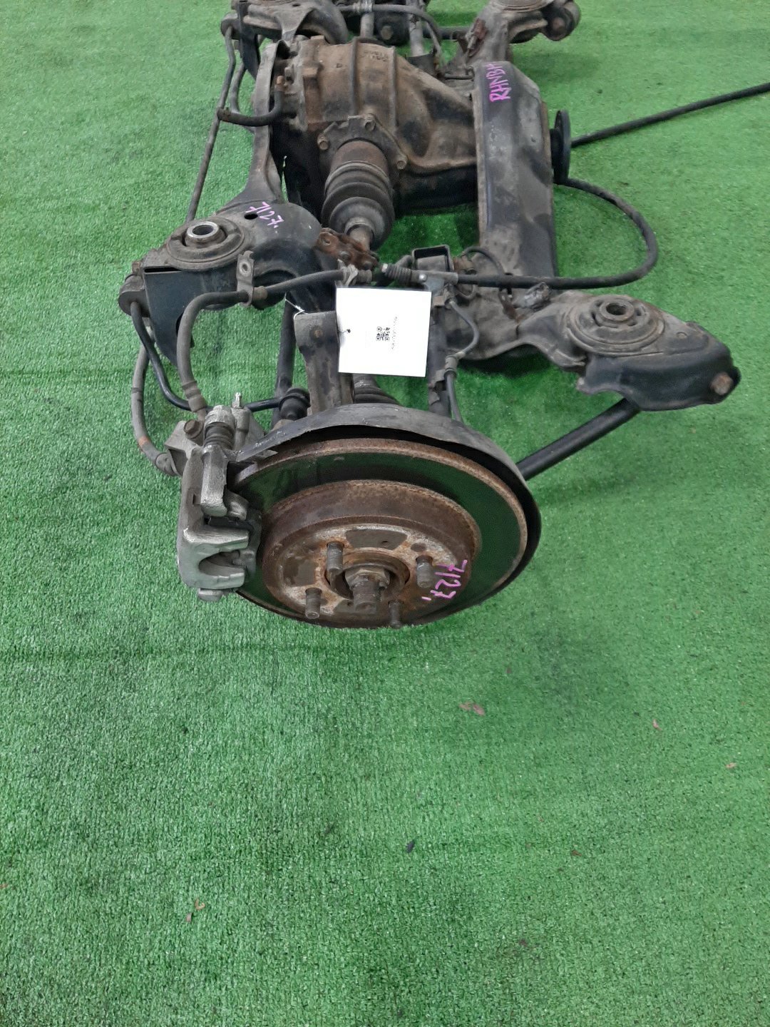 Балка задняя NISSAN RASHEEN RHNB14 SR18DE 7127 3 ракурс