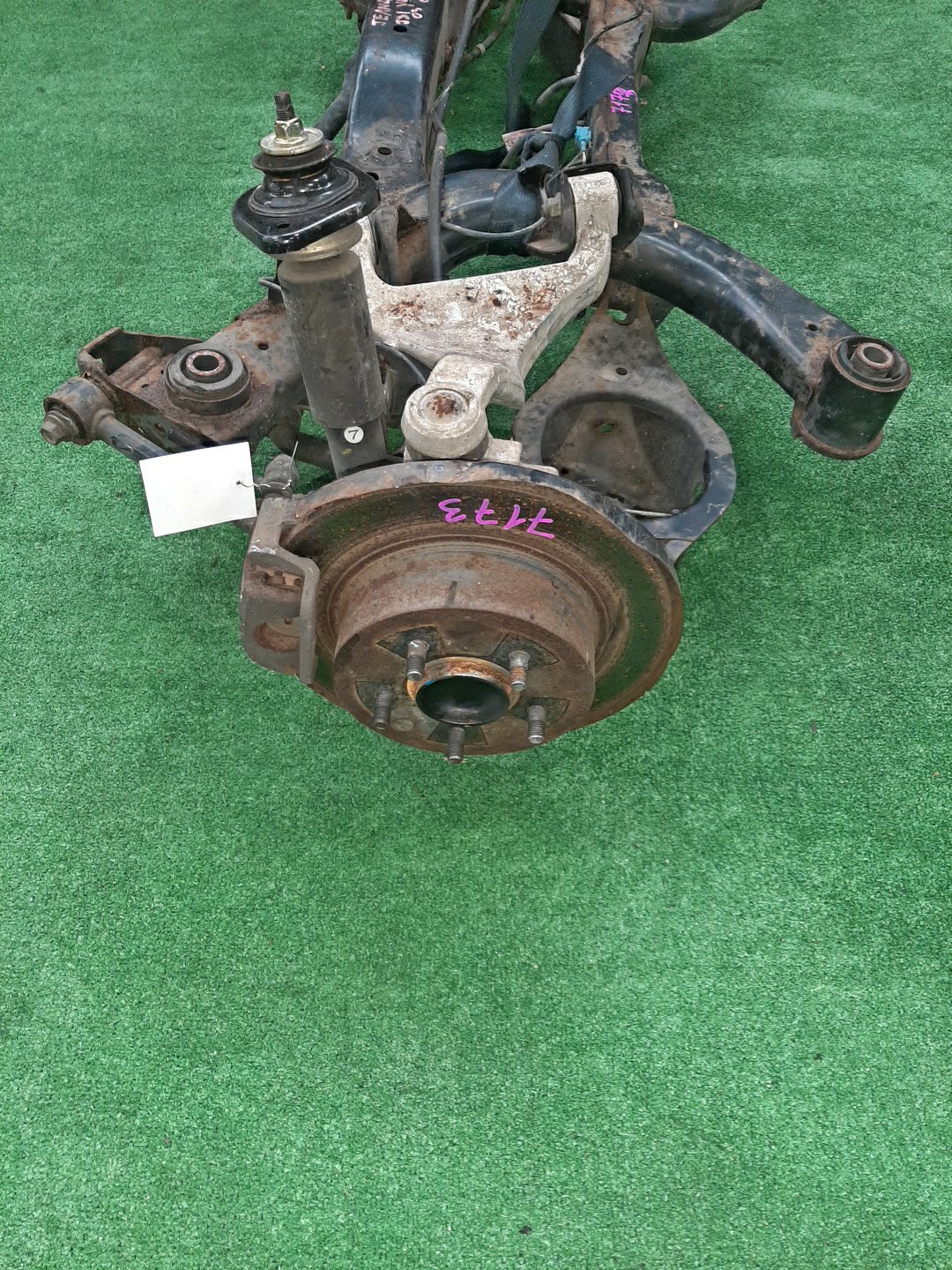 Балка задняя NISSAN TEANA J31 VQ23DE 7173 4 ракурс