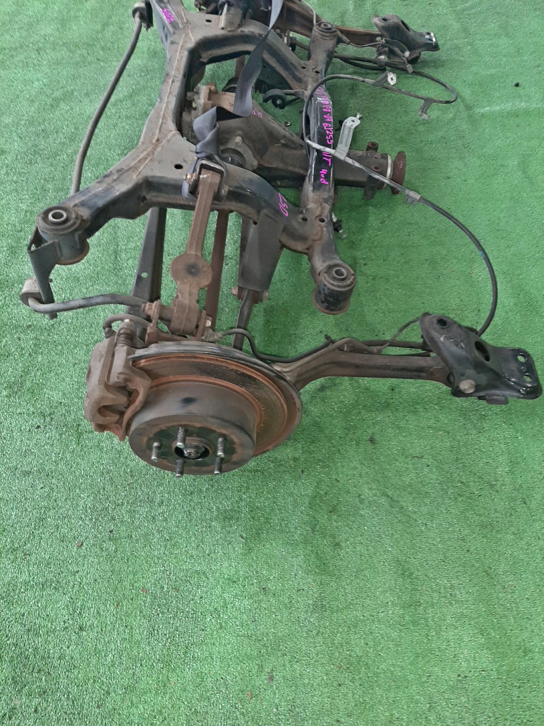 Балка задняя SUBARU OUTBACK BP9 EJ25E 7205 4 ракурс