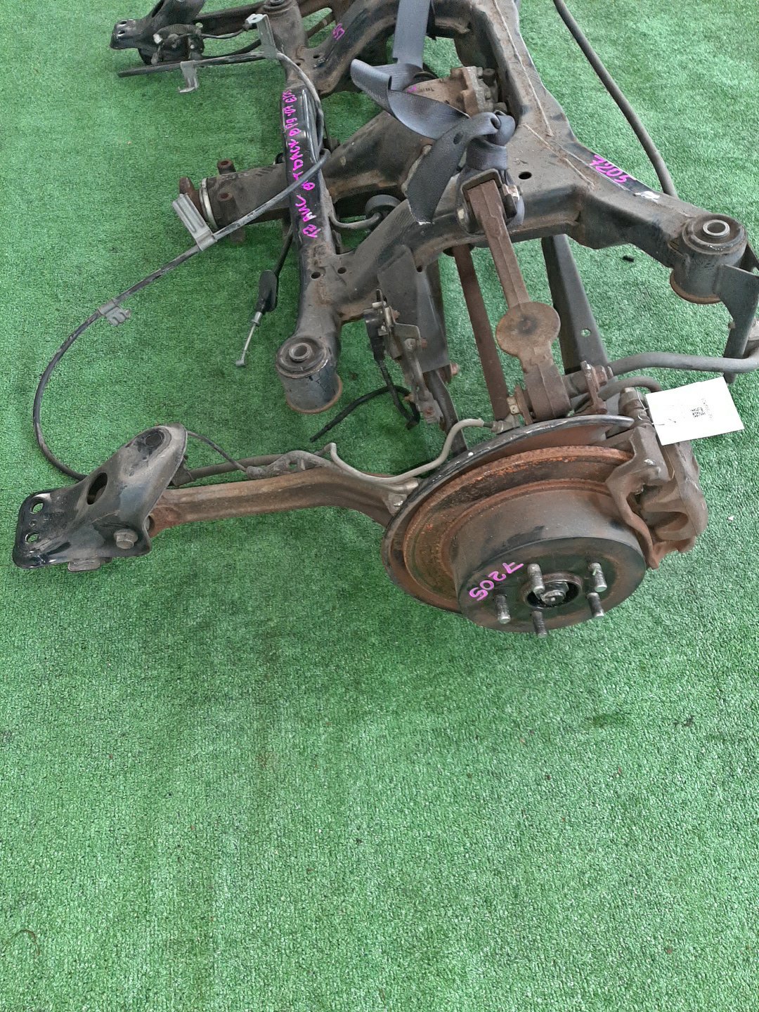 Балка задняя SUBARU OUTBACK BP9 EJ25E 7205 5 ракурс