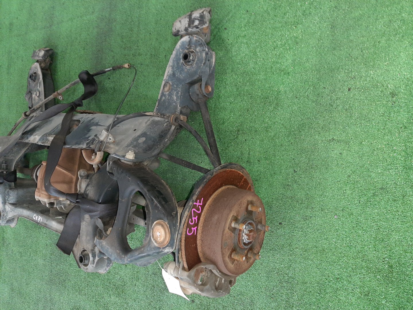 Балка задняя TOYOTA MARK II GX81 1G-FE 7255 5 ракурс