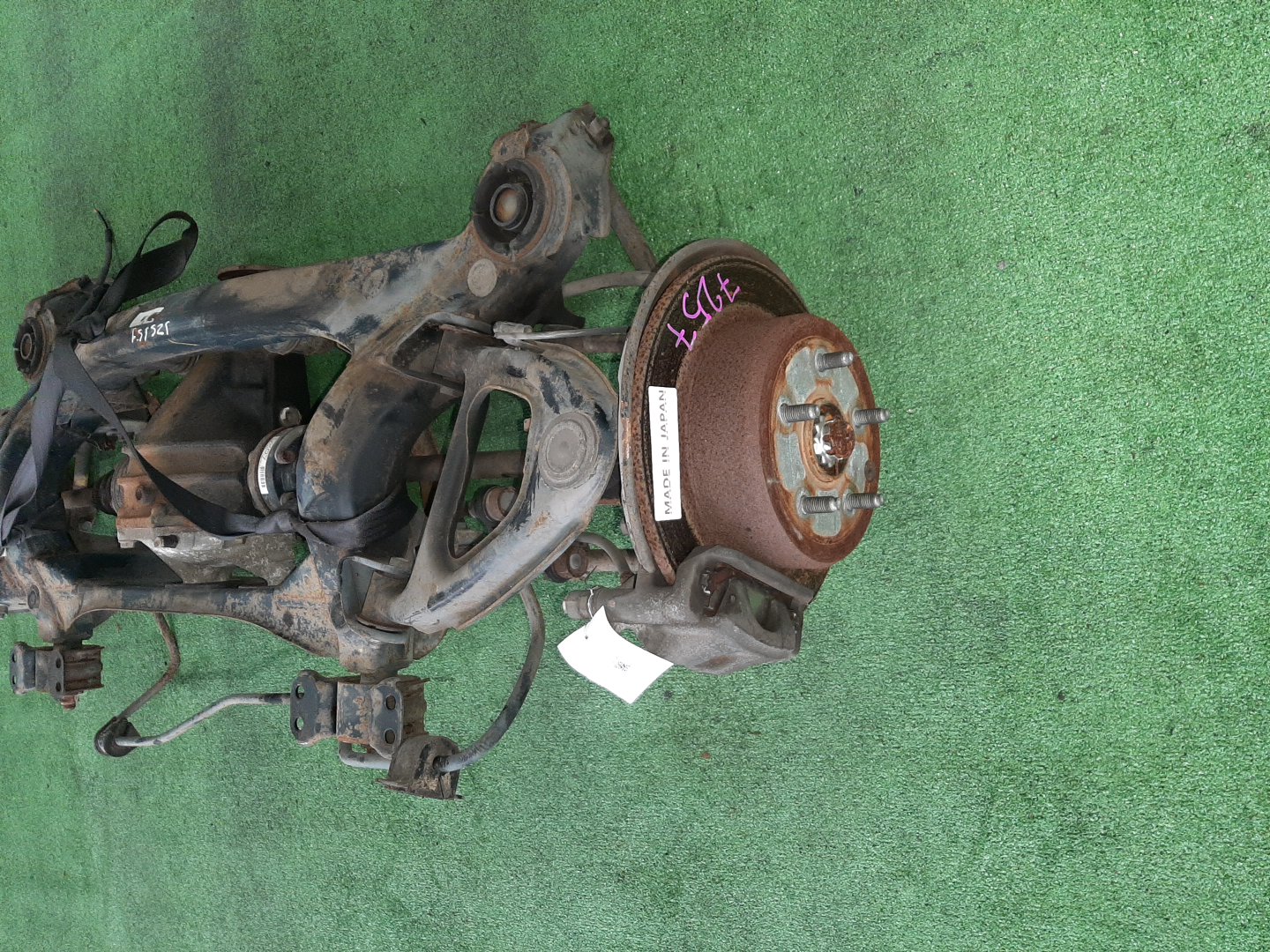 Балка задняя TOYOTA CHASER, CRESTA, CROWN, MARK II JZX100, JZX101, JZX105, JZS151, JZS155, JZS153 1JZ-GE, 2JZ-GE 7257 4 ракурс