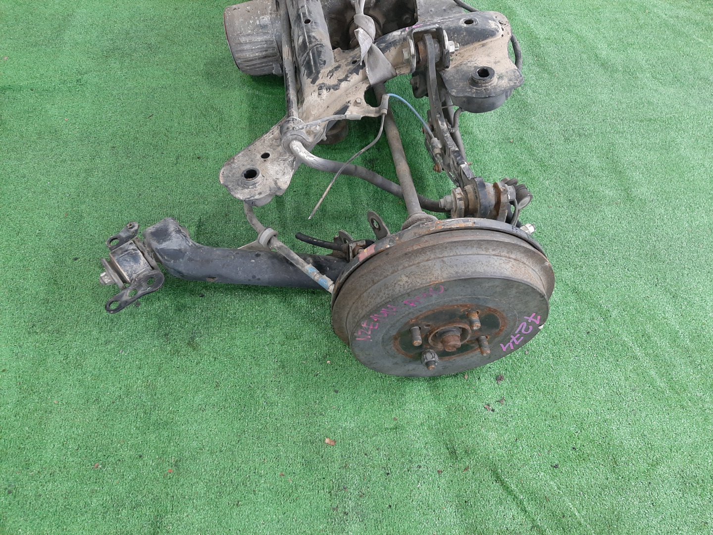 Балка задняя TOYOTA AXIO, COROLLA FIELDER, COROLLA  AXIO, FIELDER NZE144, ZRE144, ZRE144G, NZE144G 1NZ-FE, 2ZR-FAE, 2ZR-FE 7274 3 ракурс