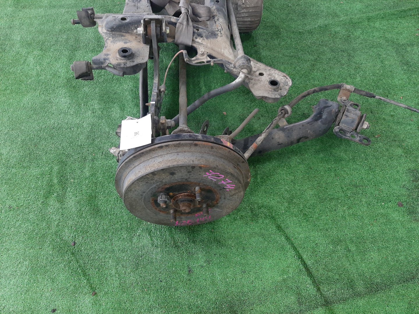Балка задняя TOYOTA AXIO, COROLLA FIELDER, COROLLA  AXIO, FIELDER NZE144, ZRE144, ZRE144G, NZE144G 1NZ-FE, 2ZR-FAE, 2ZR-FE 7274 4 ракурс