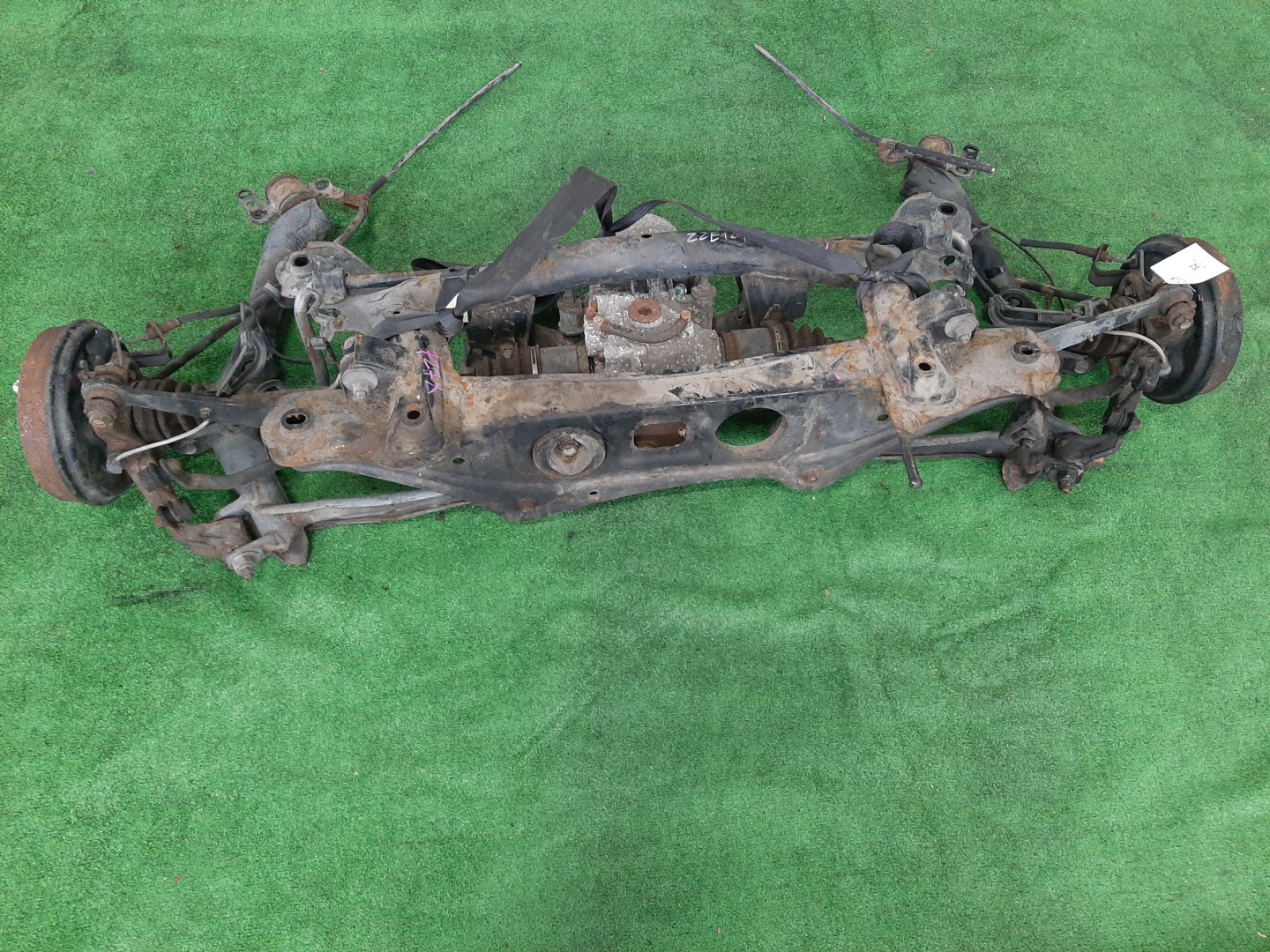 Балка задняя TOYOTA COROLLA ZZE124 1ZZ-FE 7278 2 ракурс