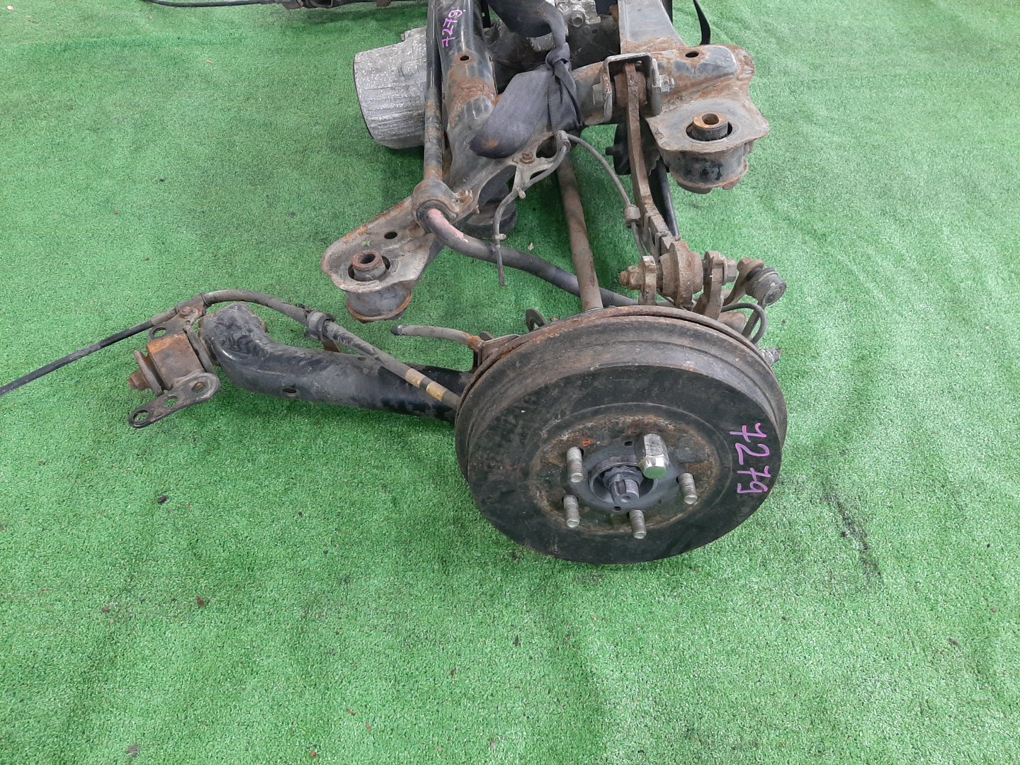 Балка задняя TOYOTA ALLION ZZT245 1ZZ-FE 7279 3 ракурс