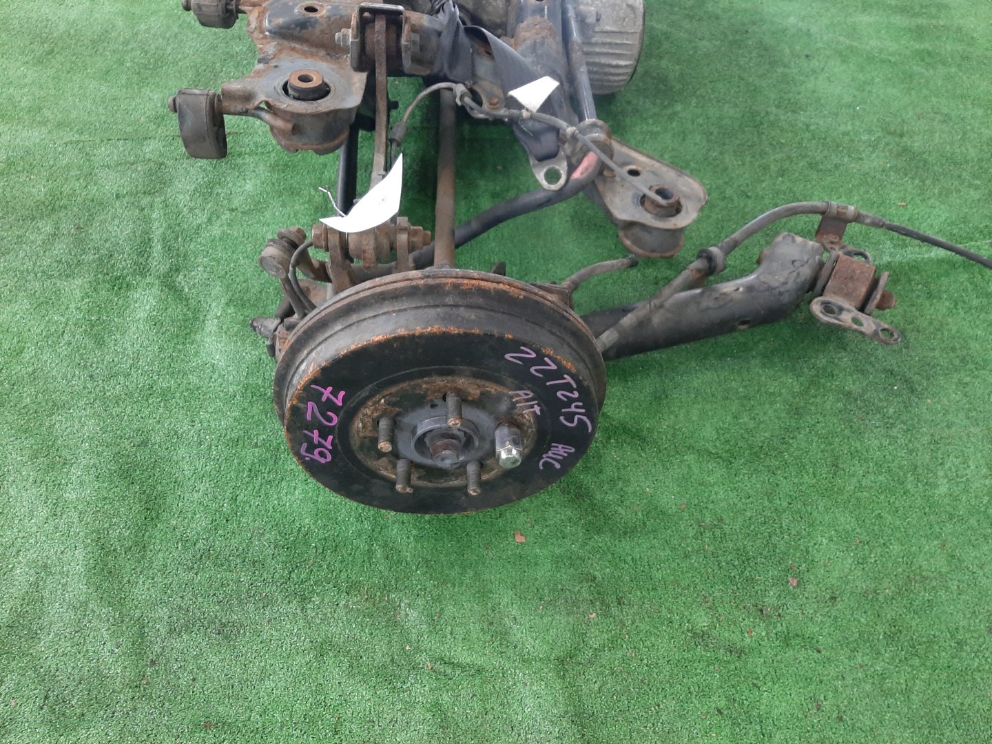Балка задняя TOYOTA ALLION ZZT245 1ZZ-FE 7279 4 ракурс