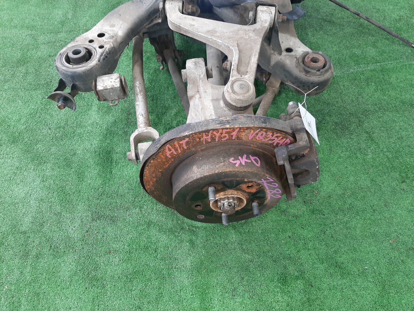 Балка задняя NISSAN FUGA HY51 VQ35HR 7282 4 ракурс