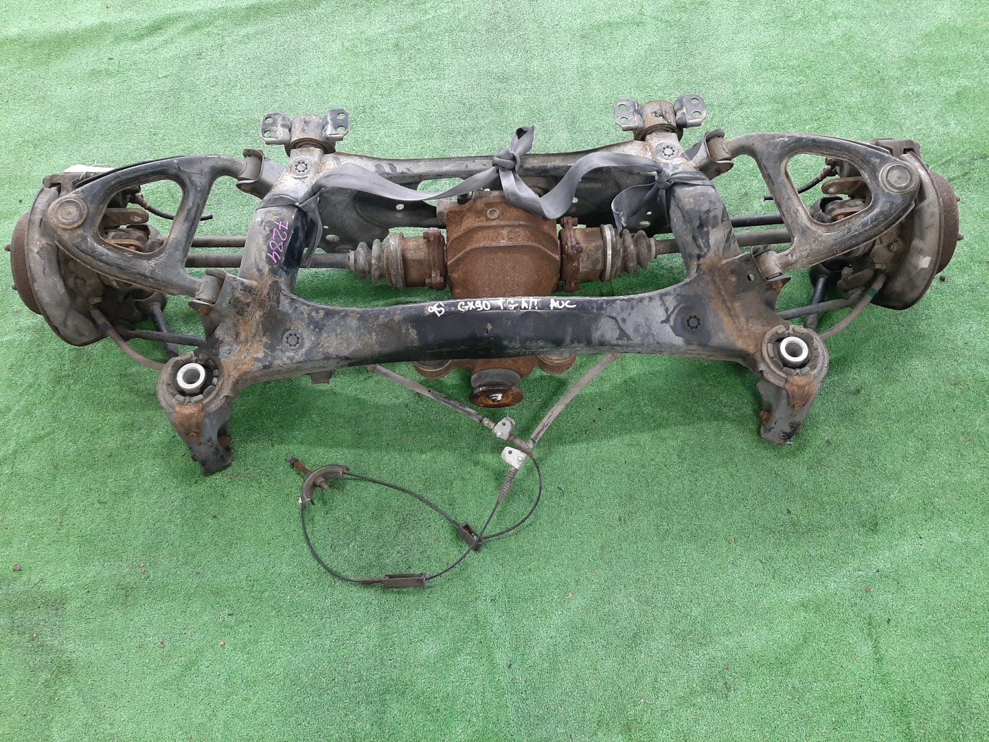 Балка задняя TOYOTA MARK II GX90 1G-FE 7284 2 ракурс