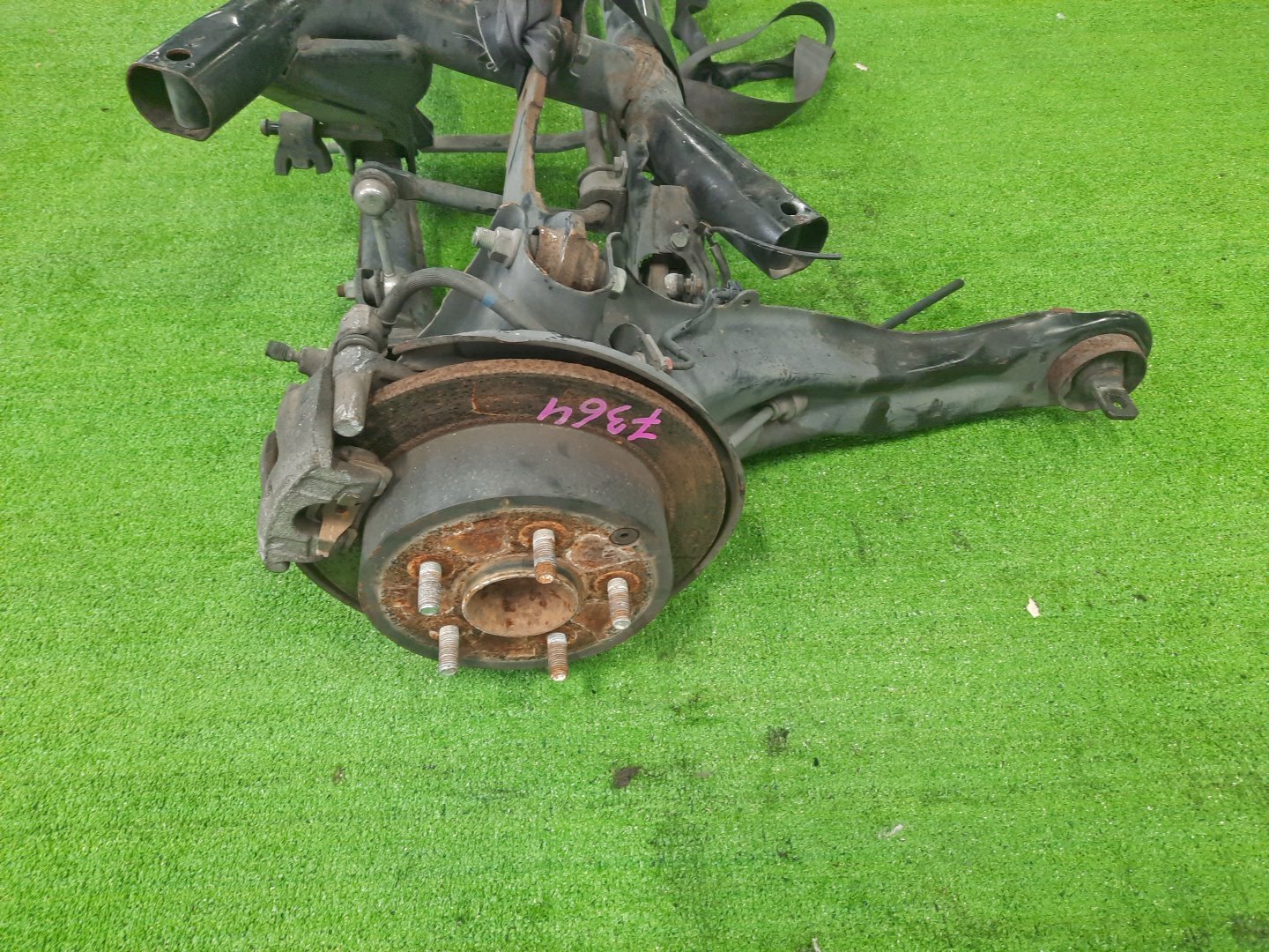 Балка задняя MITSUBISHI GALANT FORTIS CY4A 4B11 7364 4 ракурс