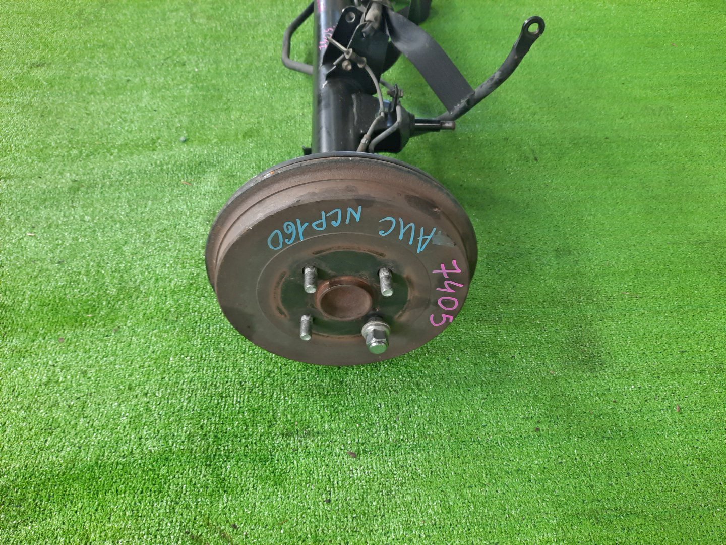 Балка задняя TOYOTA PROBOX NCP160V 1NZ-FE 7405 4 ракурс