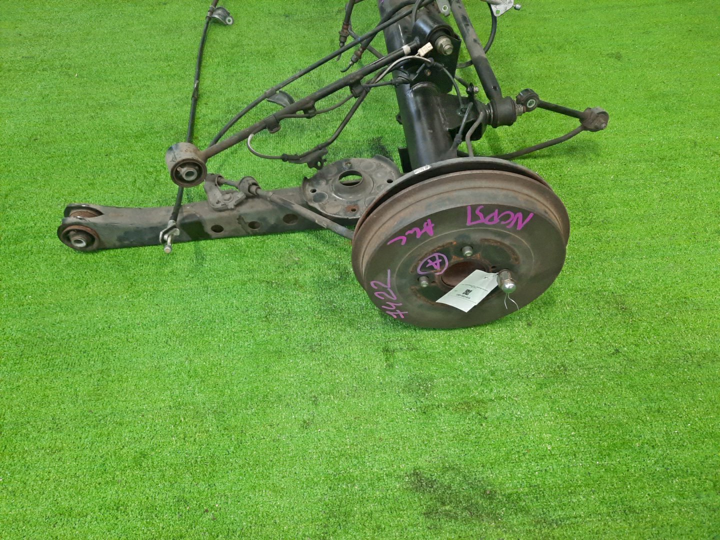 Балка задняя TOYOTA PROBOX, SUCCEED NCP51V, NCP58G, NCP50V, NLP51 1NZ-FE, 2NZ-FE, 1ND-TV 7422 5 ракурс