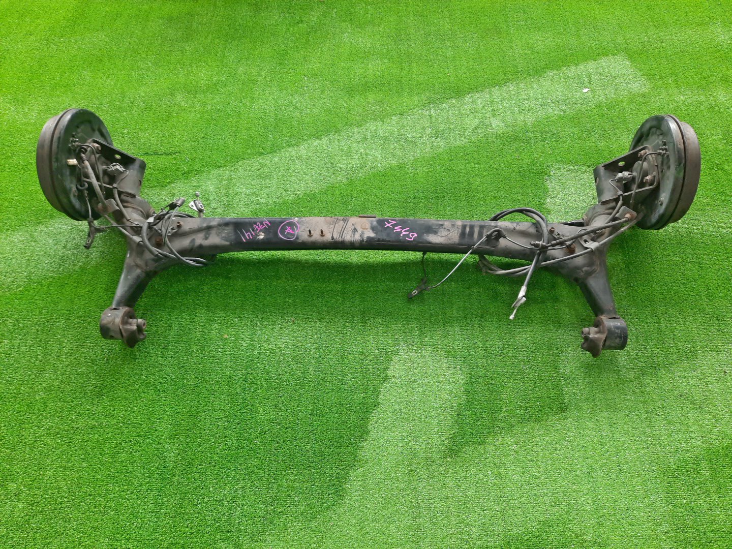 Балка задняя TOYOTA COROLLA FIELDER NZE141G 1NZ-FE 7449 2 ракурс