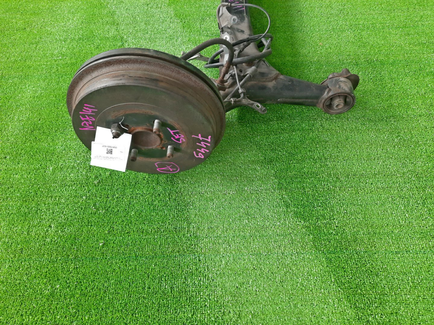 Балка задняя TOYOTA COROLLA FIELDER NZE141G 1NZ-FE 7449 4 ракурс