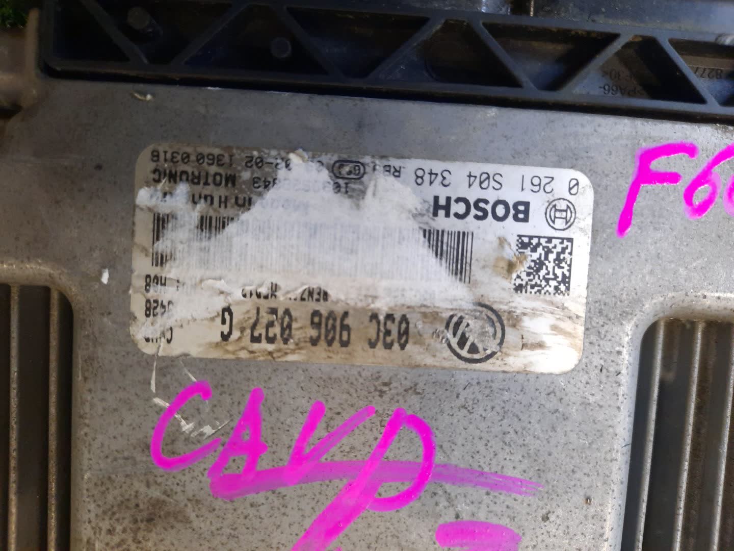  VOLKSWAGEN GOLF 5K1 CAVD 03C906027G 2 ракурс