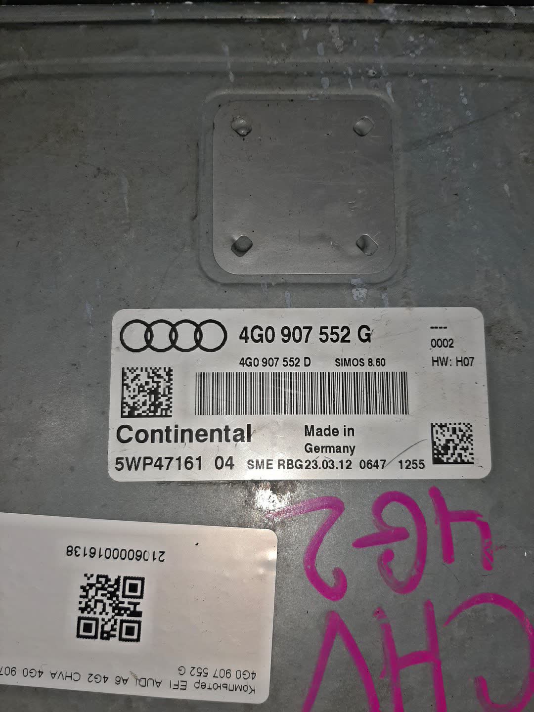  AUDI A6 4G2 CHVA 4G0907552G 2 ракурс