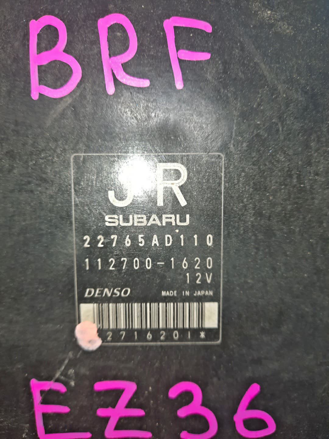  SUBARU OUTBACK BRF EZ36DE 22765AD110 2 ракурс