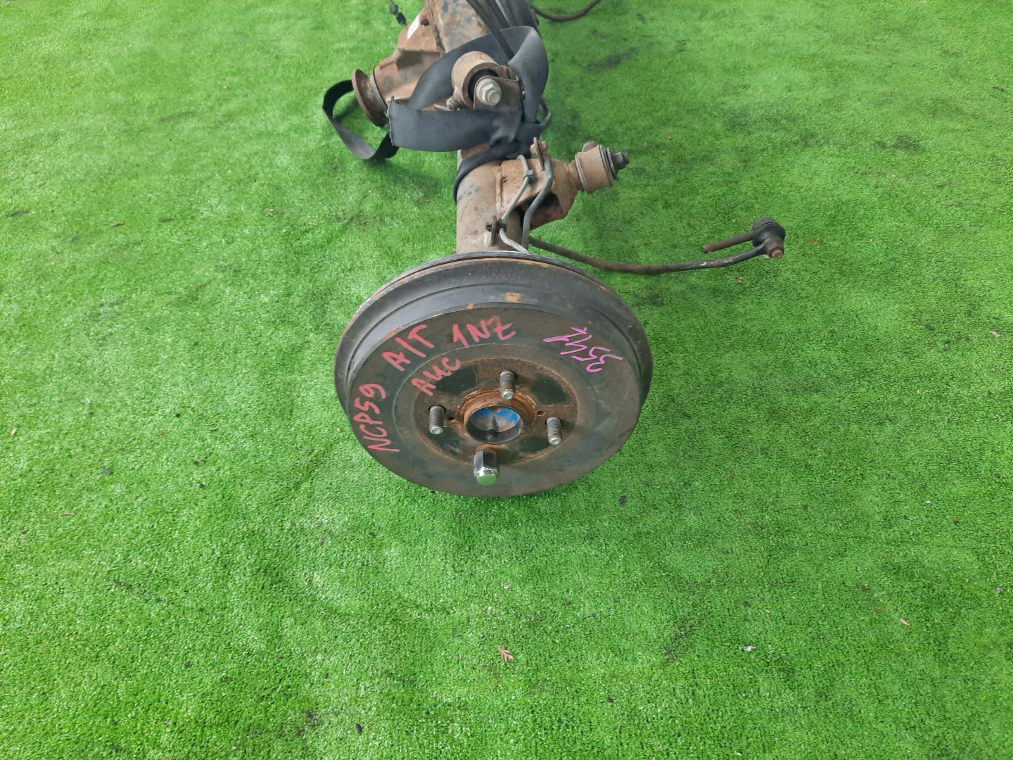 Мост задний TOYOTA SUCCEED NCP59G 1NZ-FE 3541 4 ракурс