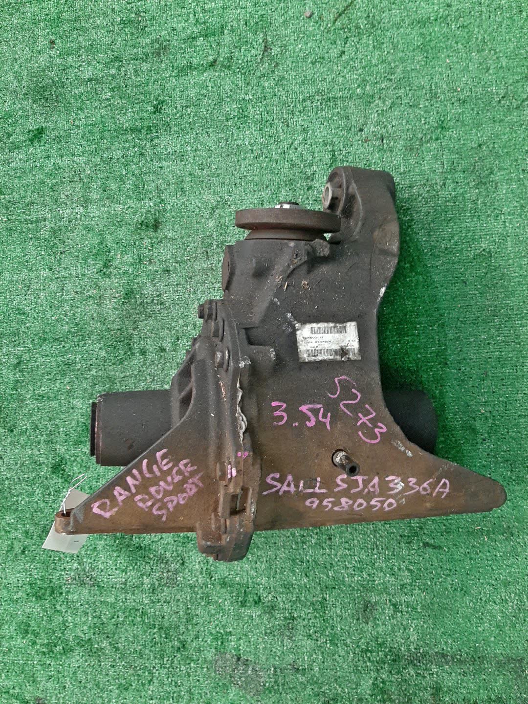 Редуктор задний LAND ROVER RANGE ROVER SPORT L320 428PS 5273 1 ракурс