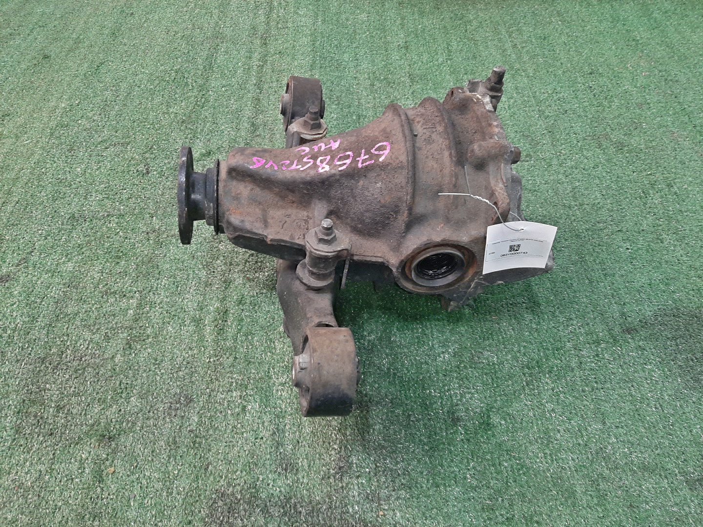 Редуктор задний TOYOTA CALDINA ST246W 3S-GTE 6768 2 ракурс