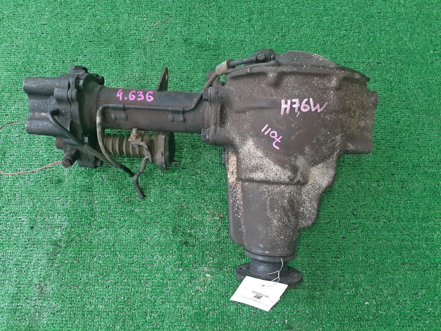 Редуктор передний MITSUBISHI PAJERO IO H76W 4G93 7011 1 ракурс
