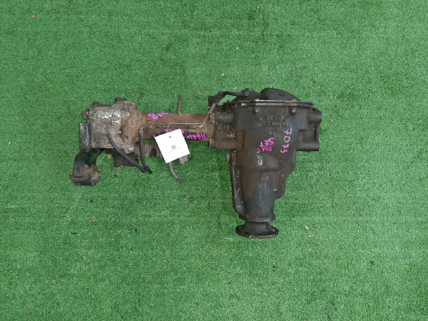 Редуктор передний MITSUBISHI PAJERO IO H66W 4G93 7073 1 ракурс