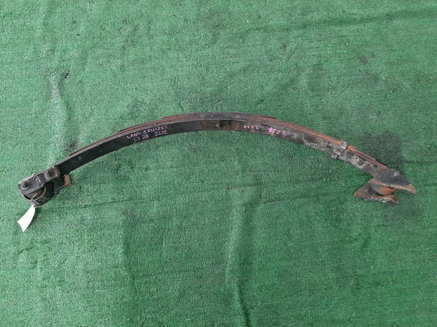 Рессора передняя TOYOTA LAND CRUISER PRADO LJ78W 2L-TE 2217 1 ракурс Рессора передняя TOYOTA LAND CRUISER PRADO LJ78W 2L-TE 2217 1 ракурс