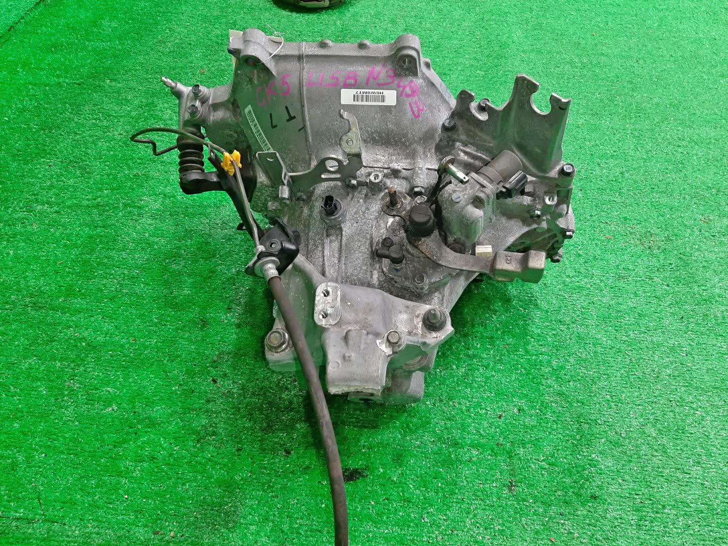МКПП HONDA FIT GK5 L15B W9T7 4 ракурс