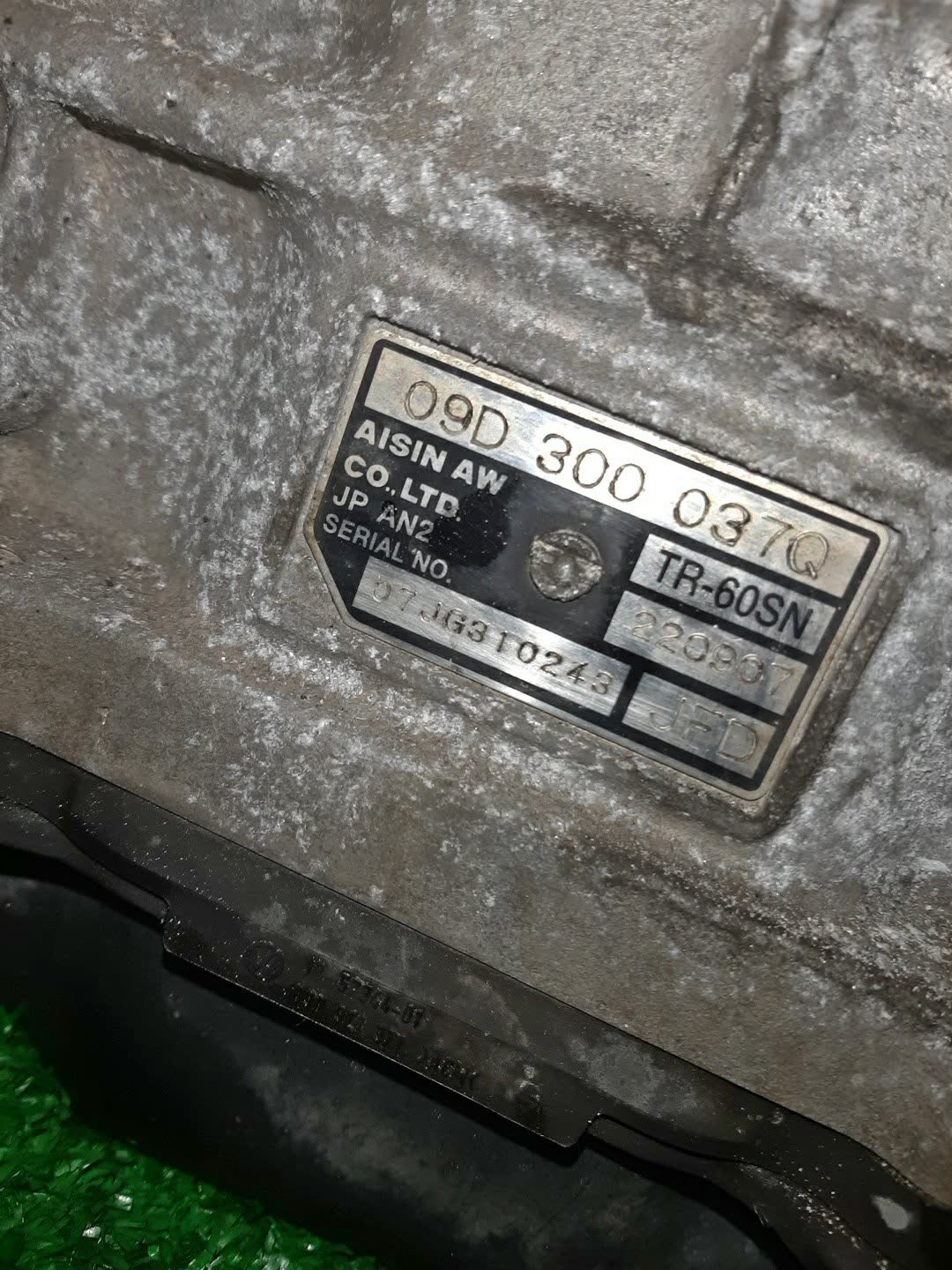АКПП PORSCHE CAYENNE 957 M48.01 09D300037Q 4 ракурс