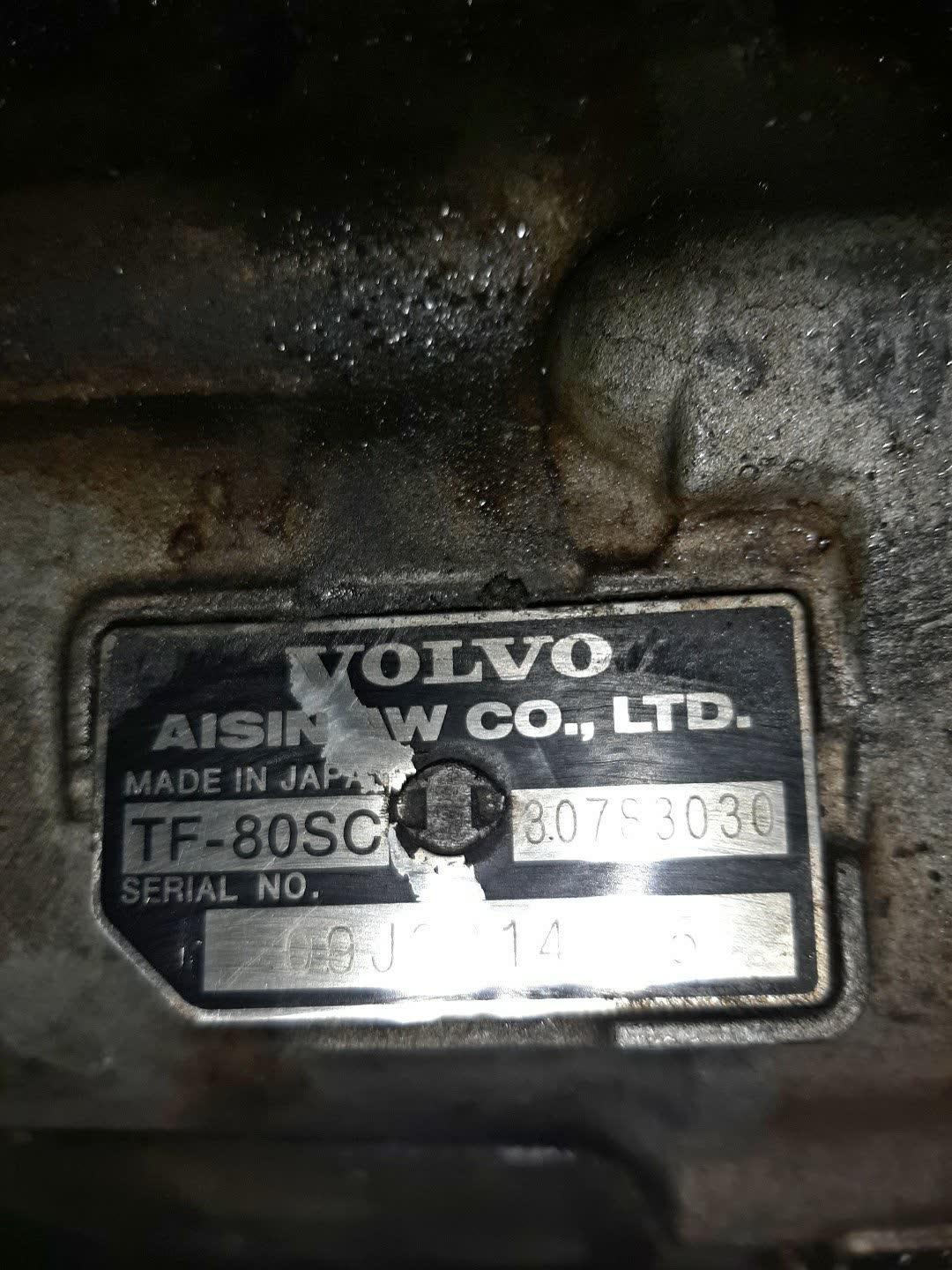 АКПП VOLVO XC60 DZ99 B6304T2 30783030 5 ракурс