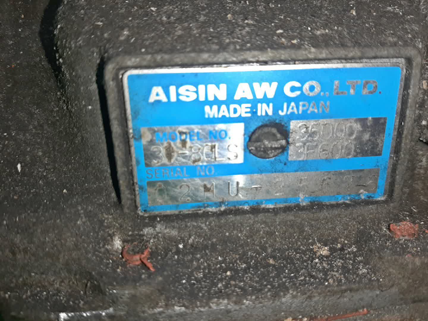 АКПП TOYOTA MARK II BLIT, MARK II JZX115W, JZX115 1JZ-GE 31-80LS, A340H-A04A, 35000-3F600 5 ракурс